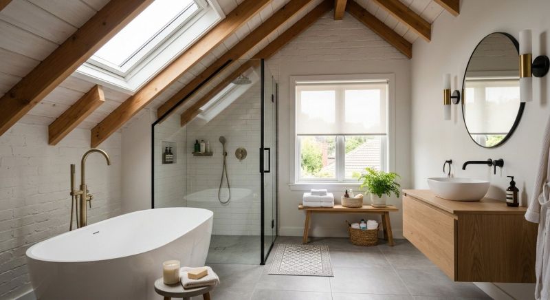 Attic Bathroom Remodeling in Blairsville, GA