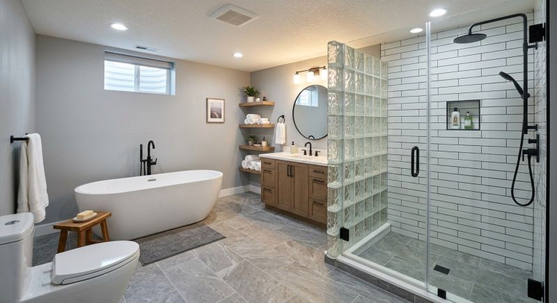 Basement Bathroom Remodeling in Blairsville, GA