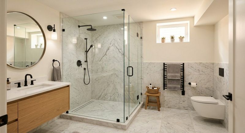Basement Bathroom Remodeling in Blairsville, GA