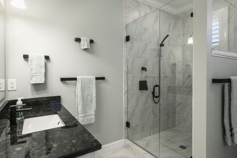 Granite Shower Installation in Blairsville, GA