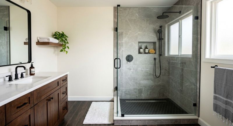 Tub To Shower Conversion in Blairsville, GA